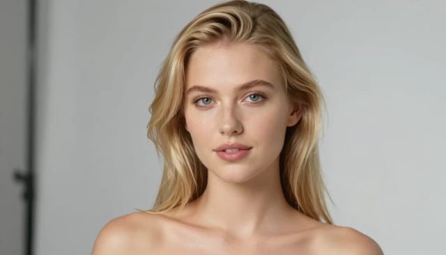 Comparing a studio shoot with the AI Portrait Generator