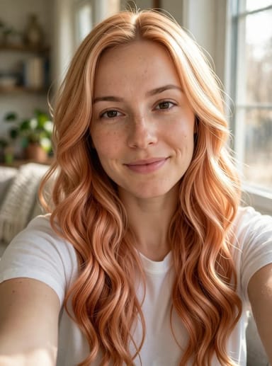Haarfarben: Erdbeerblond