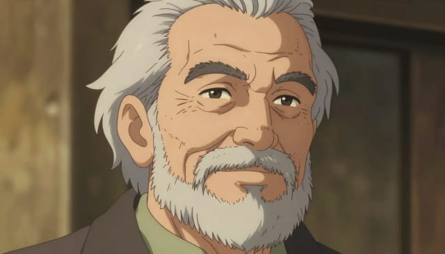 Photo to anime redrawing face, hair, and background