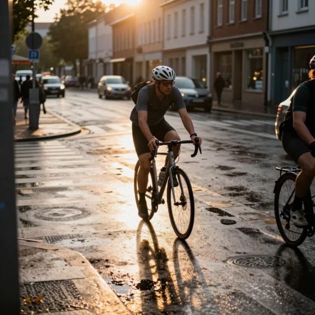 Golden hour street