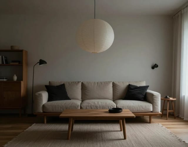 Japandi living room
