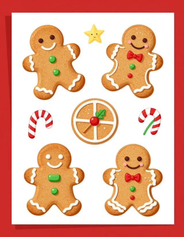 Playful gingerbread