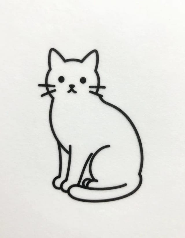 Single-line cat