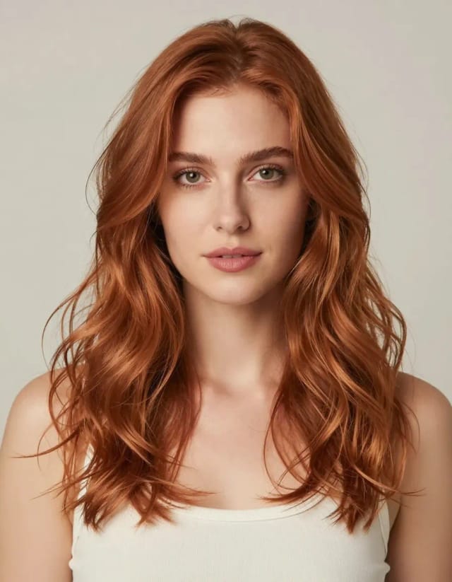 Copper balayage waves