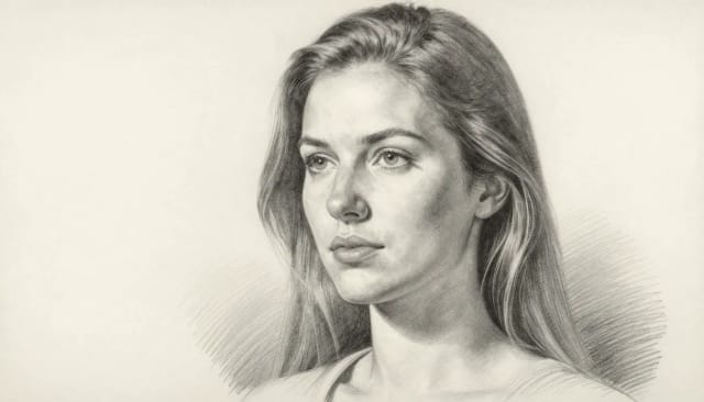 Print-ready sketch made from an uploaded photo